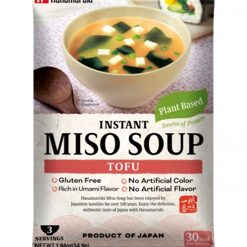MISO INST TOFU PLANTBSED 3P HANAMARUKI