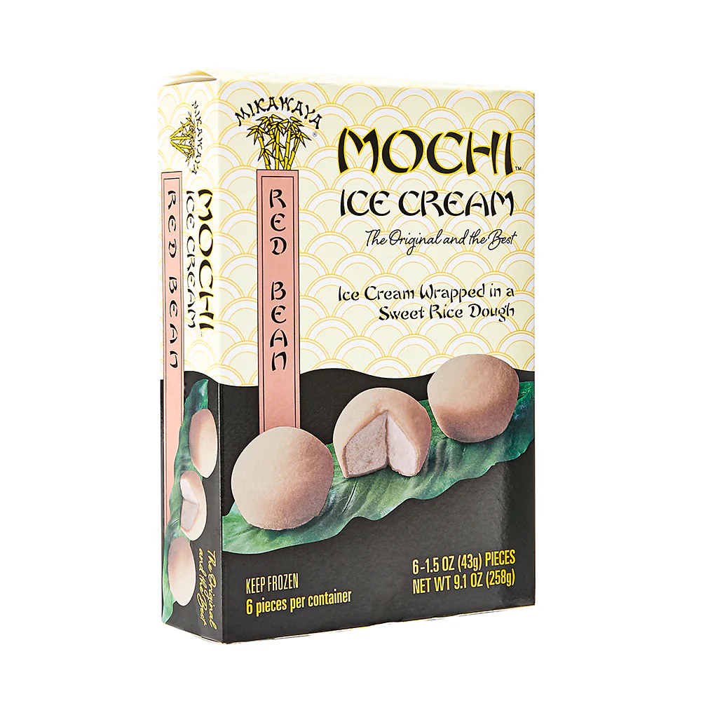 MOCHI ICE CREAM RED BEAN 8PC