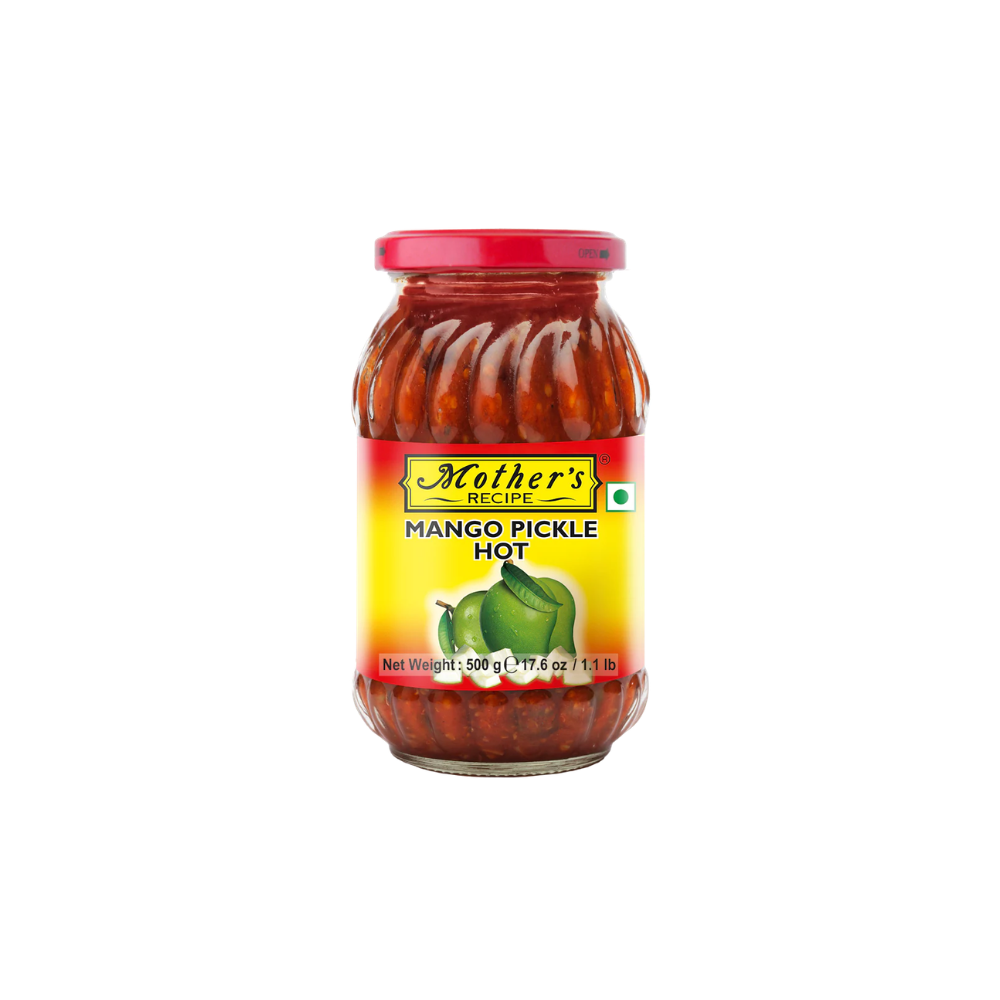 MOTHERS MANGO HOT PICKLE 500 GM