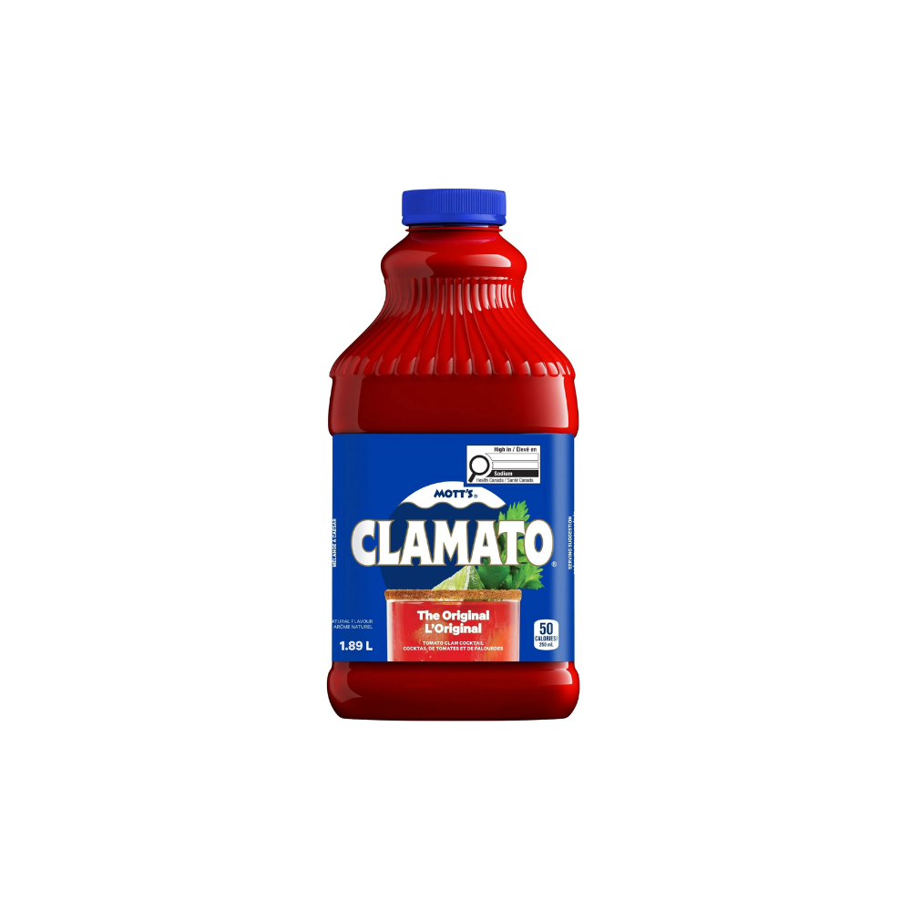 MOTT'S CLAMATO THE ORIGINAL 1.89L
