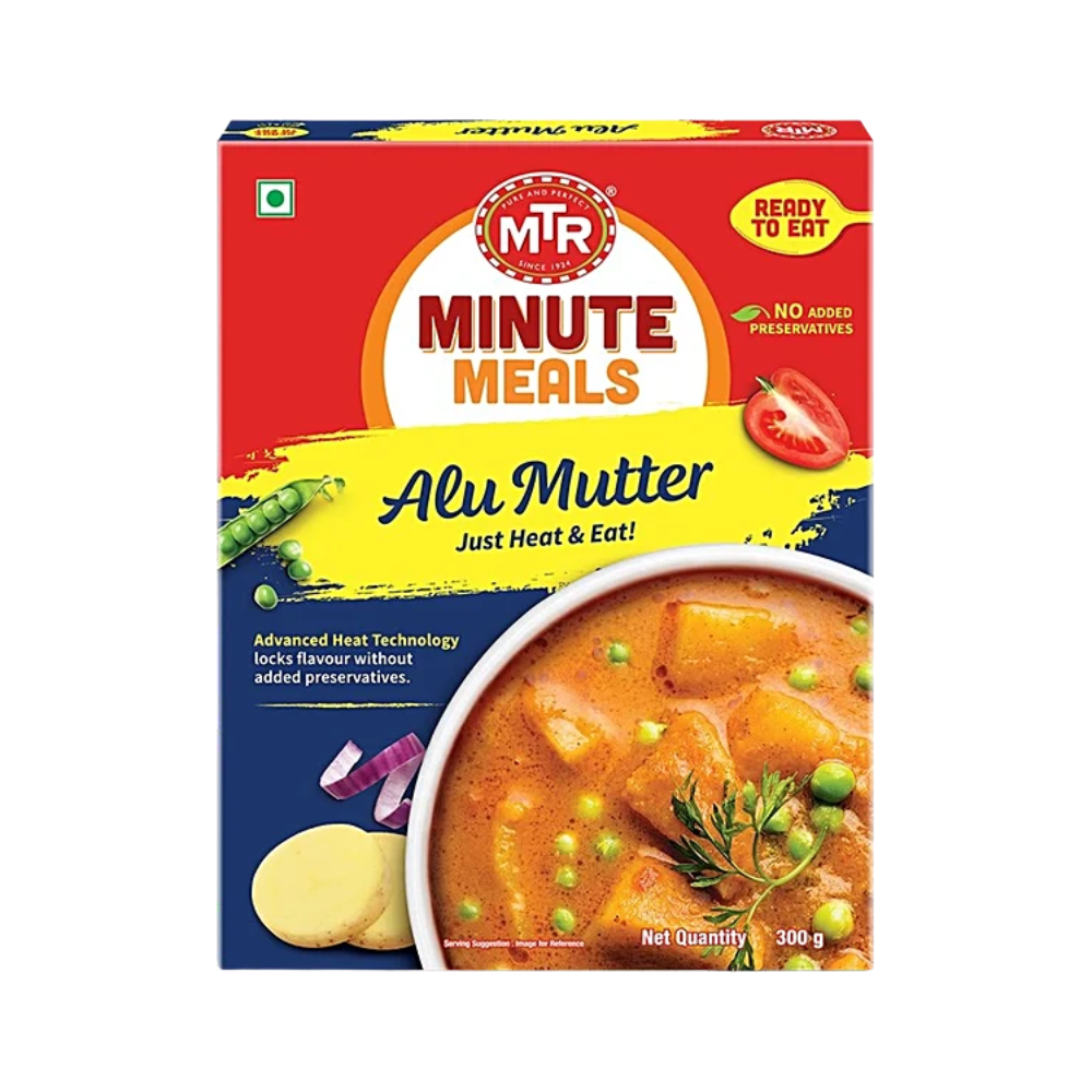 MTR ALU MUTTER CURRY 300 GM