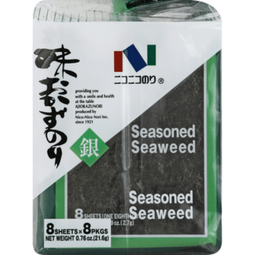 NICO NICO NORI SEASONED SEAWEED 22GM