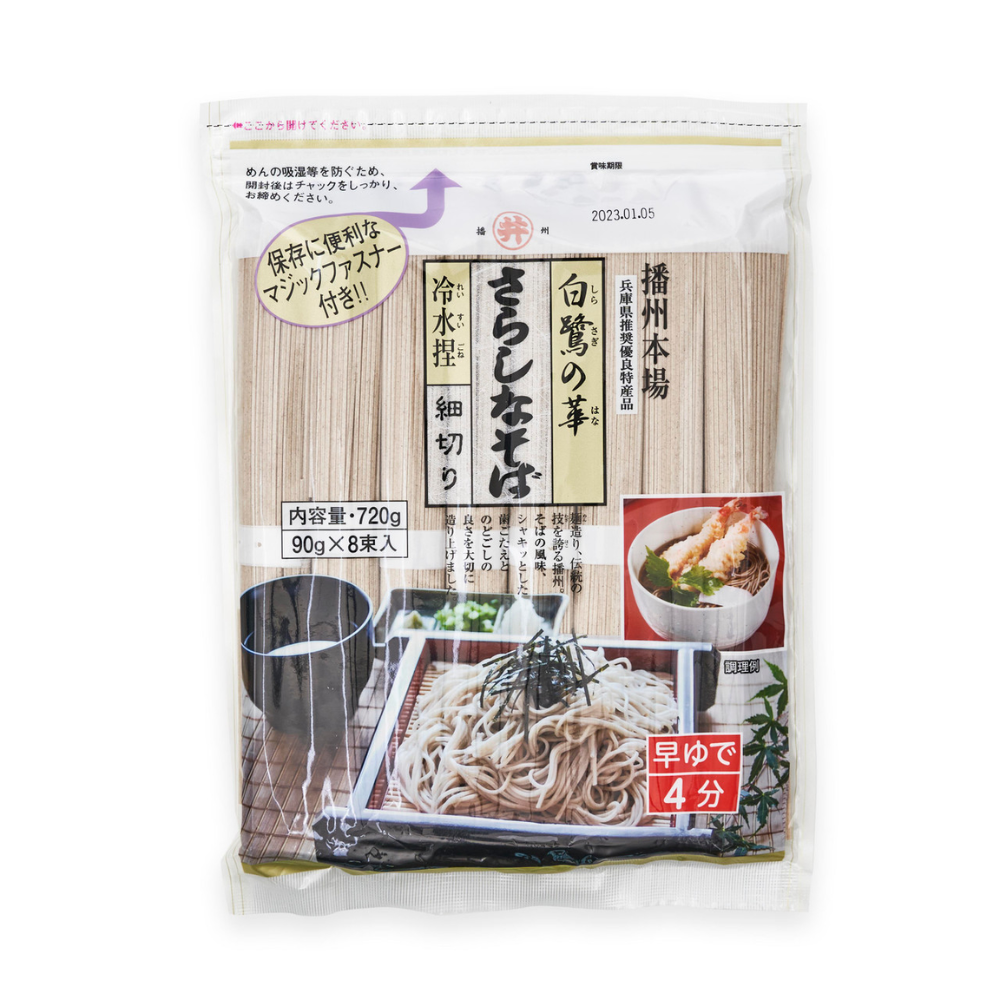 NOODLE SHIRASAGI NO HANA SARASINA SOBA 720G