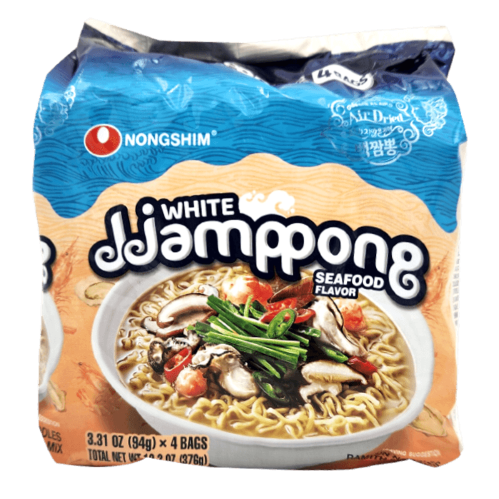 NS WHITE JJAMPPONG SEAFOOD FLAVOR (94GM X 4) 376 GM