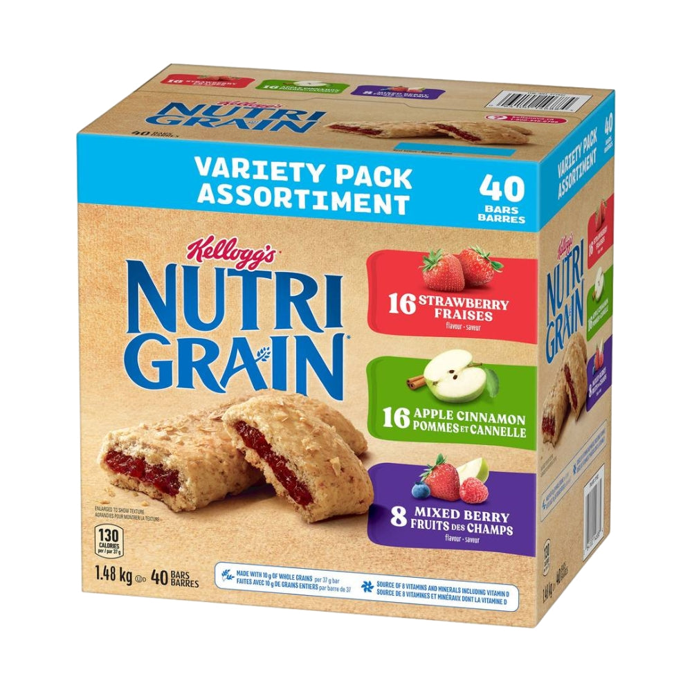 NUTRIGRAIN MIXED VARIETIES 40 BAR PACK