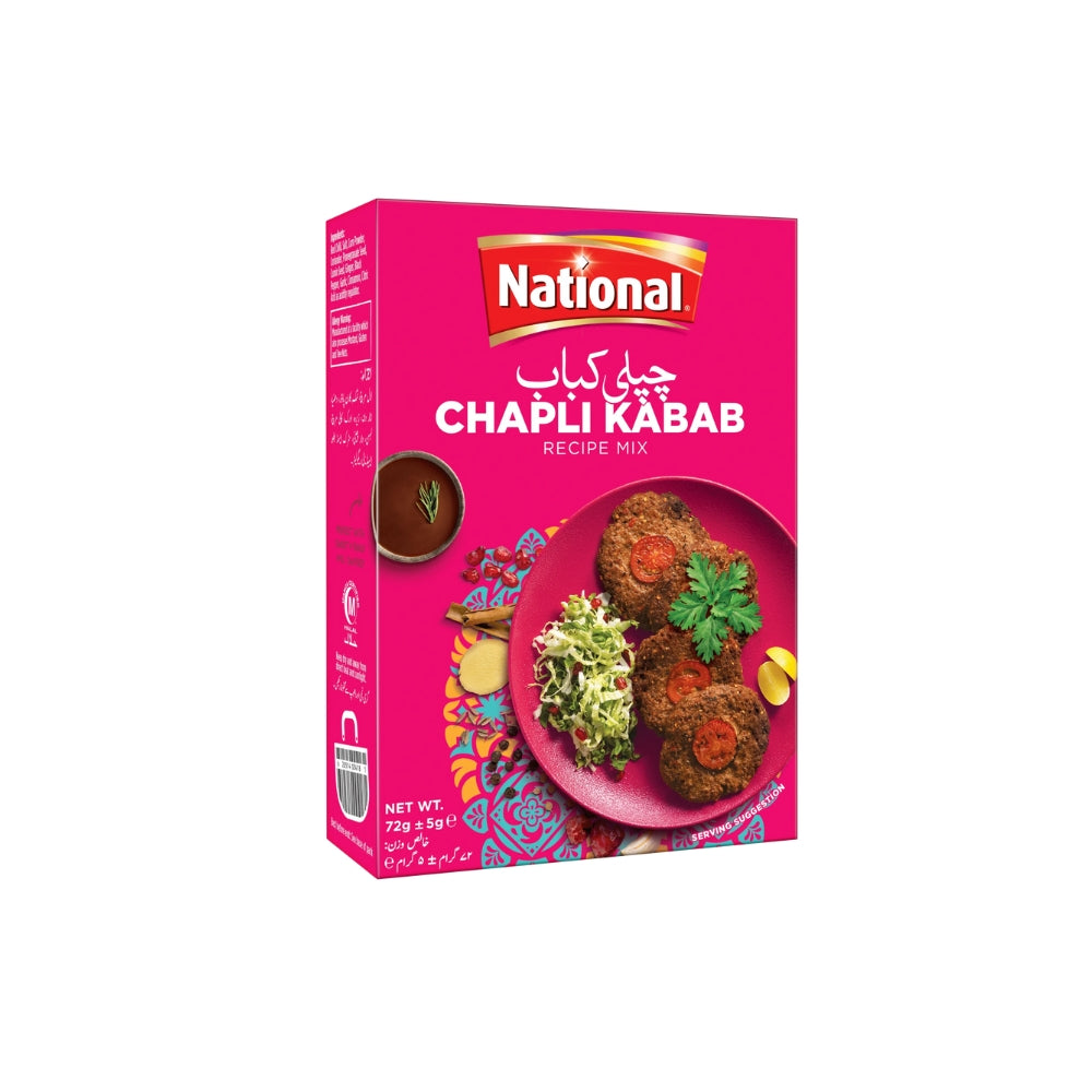 National Seasoning Mix Chapli Kabab 72g