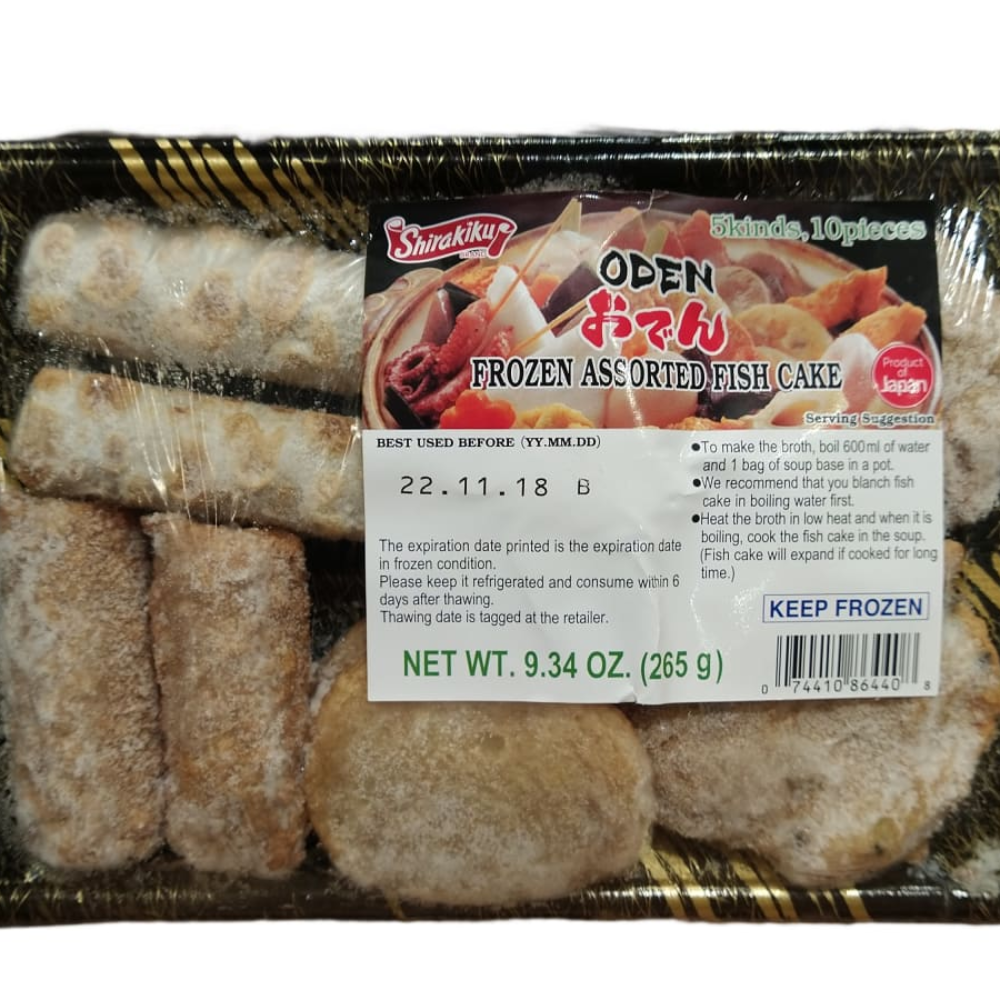 ODEN SET ASSORTED FISH CAKE 265 GM