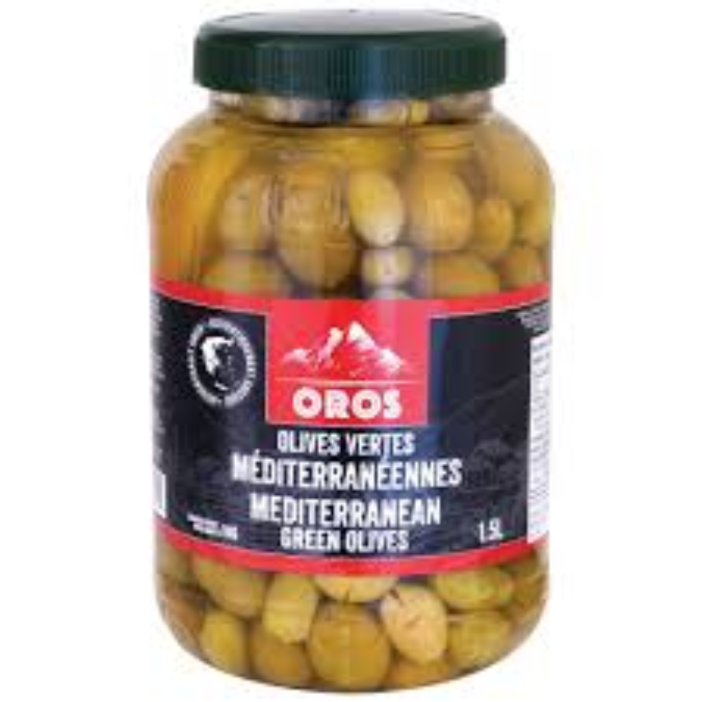 OROS MEDETERRANEAN GREEN OLIVES