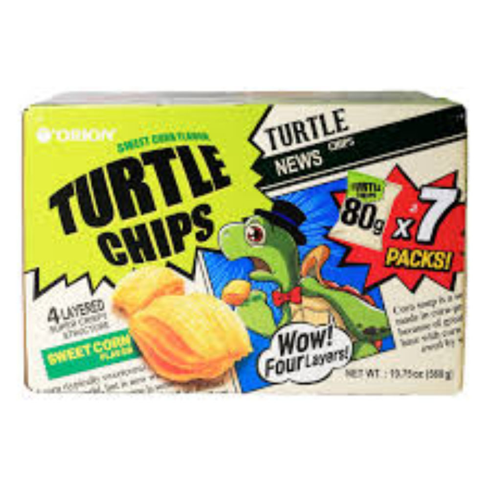 OR)TURTLE CHIP - SWEET CORN 560G