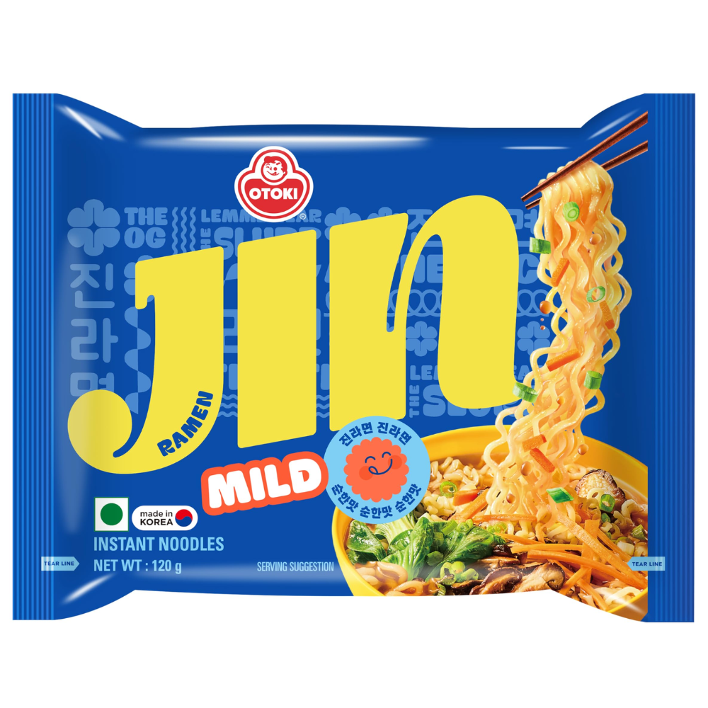 OTTOGI JIN RAMEN NOODLES MILD 4PK