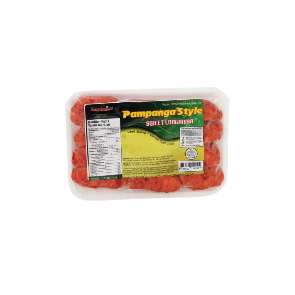 PAMPANGA STYLE LONGANISA SWEET 14OZ