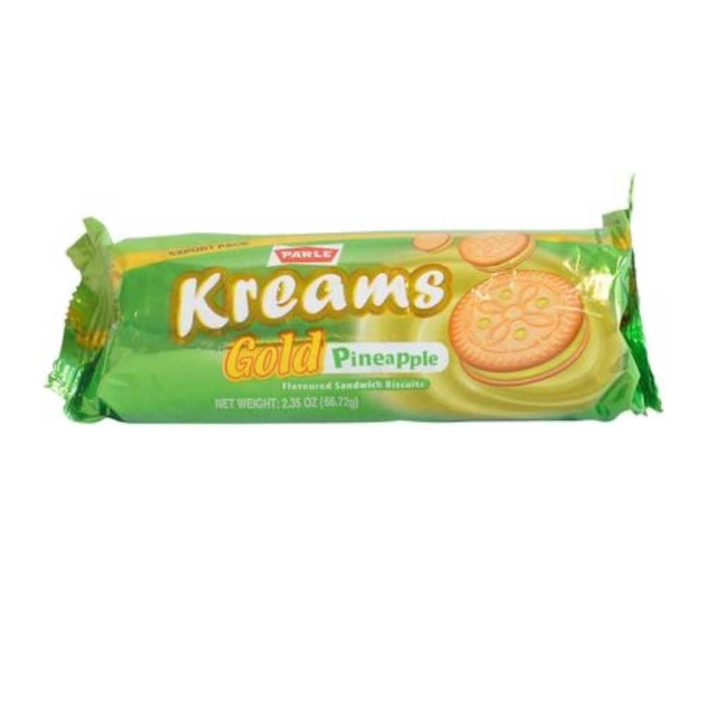 PARLE KREAMS GOLD PINEAPPLE 66.72 GM