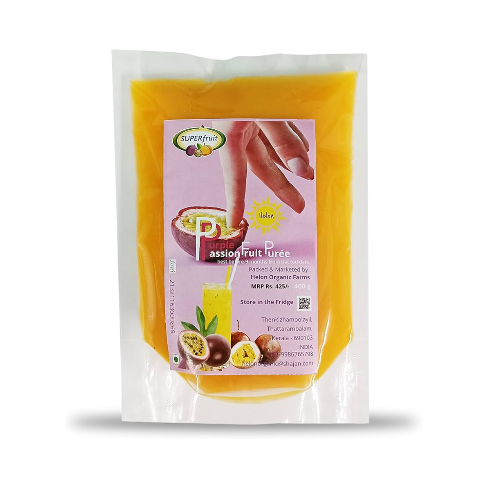 PASSION FRUIT PULP 400 GM