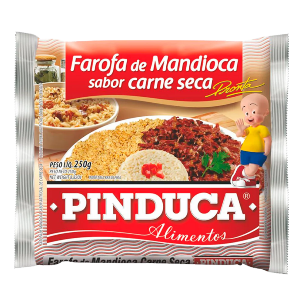 PINDUCA FAROFA CASSAVA FLOUR PICANHA W.PERRER 250 GM