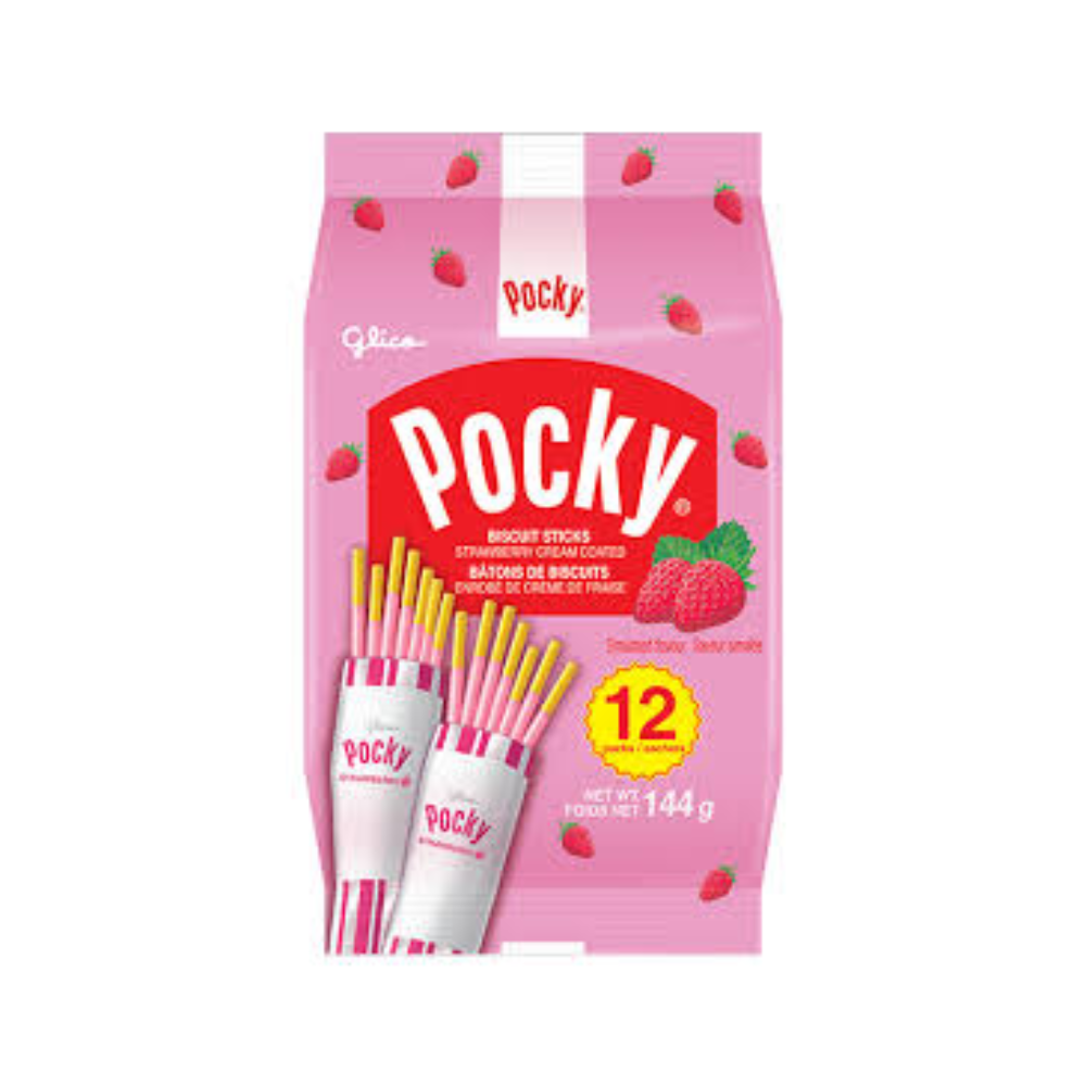 POCKY STRAWBERRY 144GM