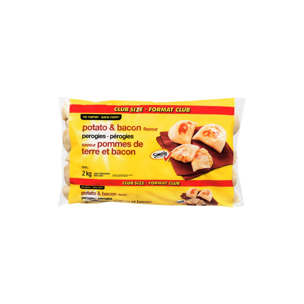 POTATO & BACON FLAVOUR PEROGIES 2KG