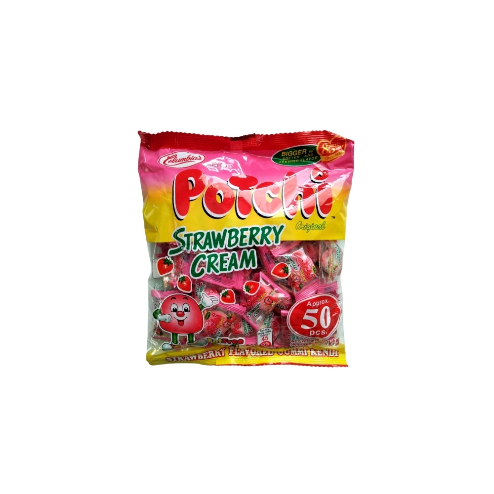 POTCHI STRAWBERRY CREAM GUMMI - 135G