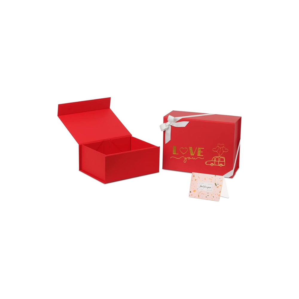 RED CARD BOX (SWEET OR GIFT BOX) 1 LB- 200/CS