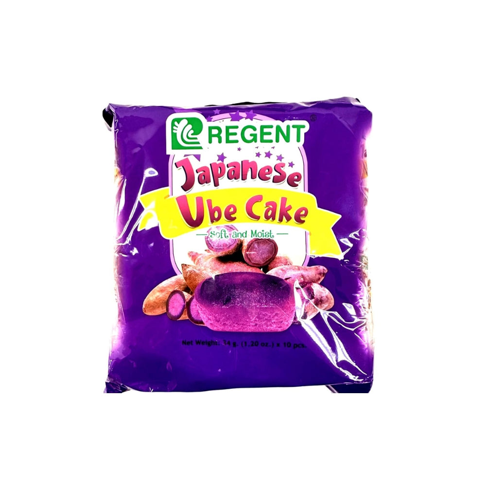 REGENT JAPANESE UBE CAKE 340 GMS 10 PC