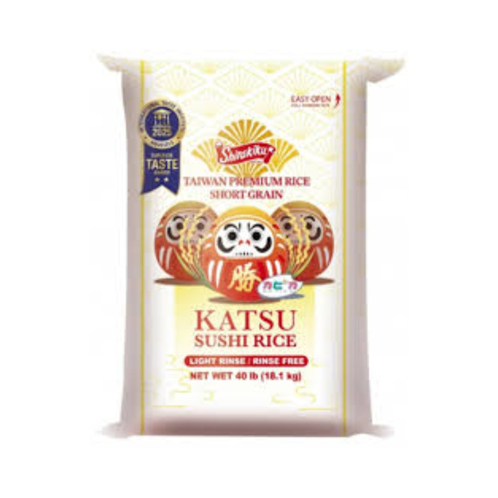 RICE TAIWAN KATSU SUSHI RICE 40 LB
