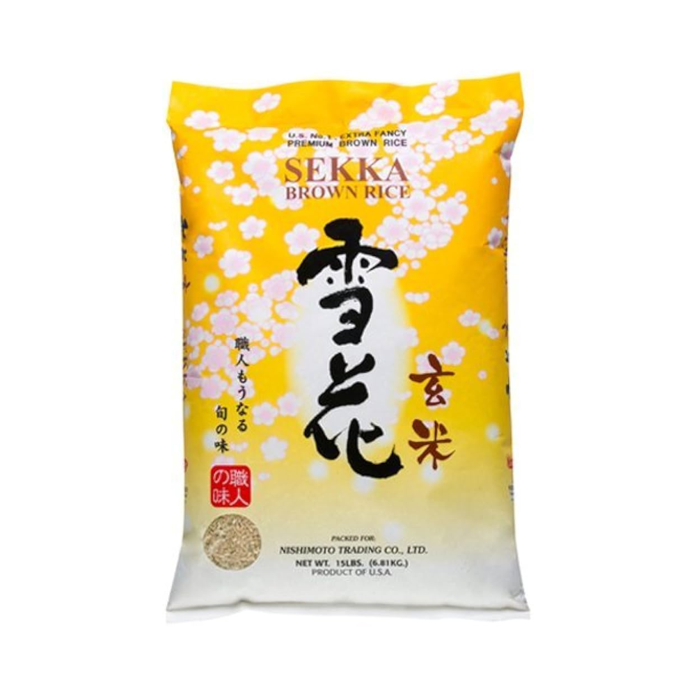 SEKKA BROWN RICE 15LBS