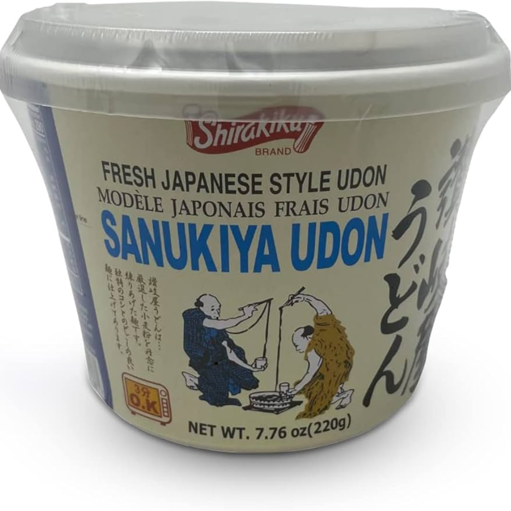 SHIRAKIKU INSTANT CUP UDON ORIGINAL 7.76 OZ