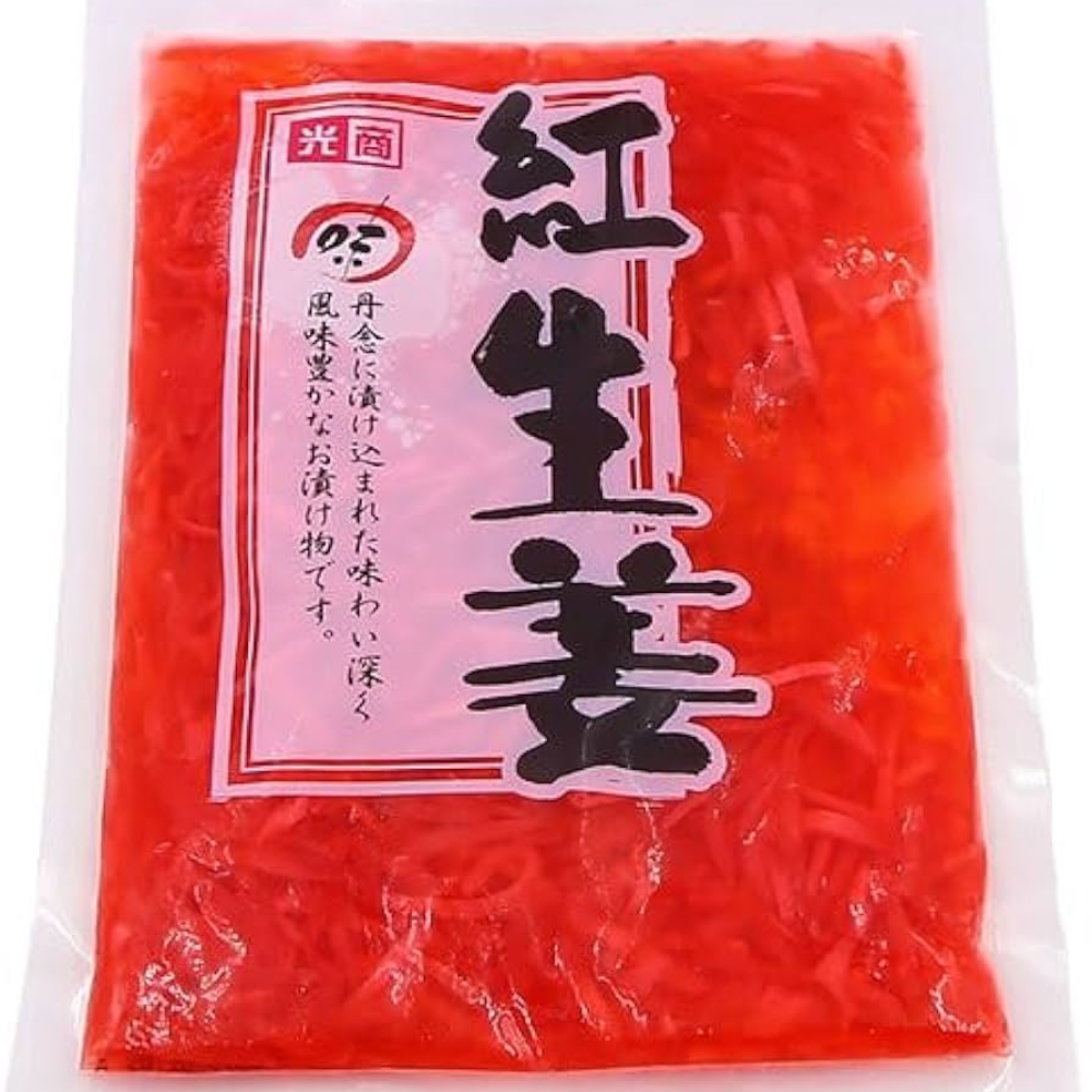 SHIRAKIKU PICKLED GINGER BENI SHOGA 1KG