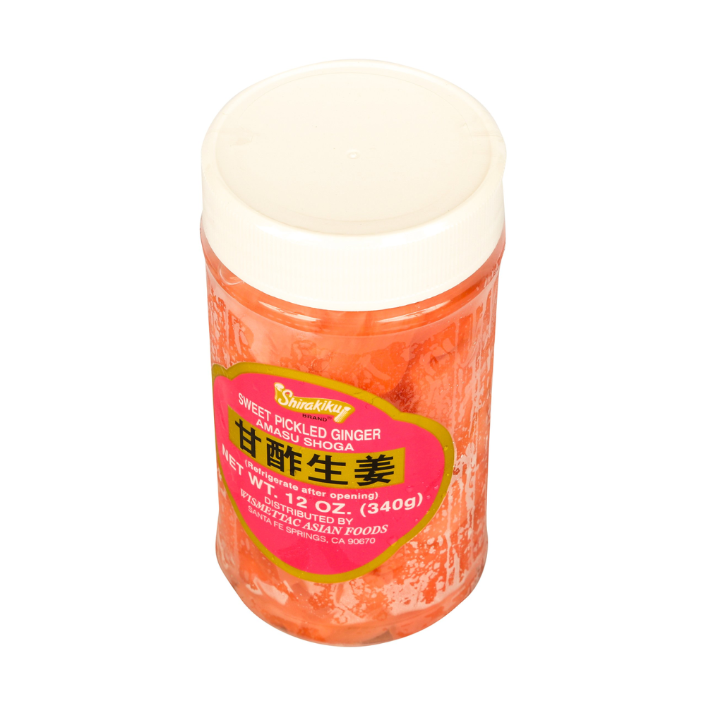 SHIRAKIKU SUSHI SHOGA WHITE BOTTLE 340G