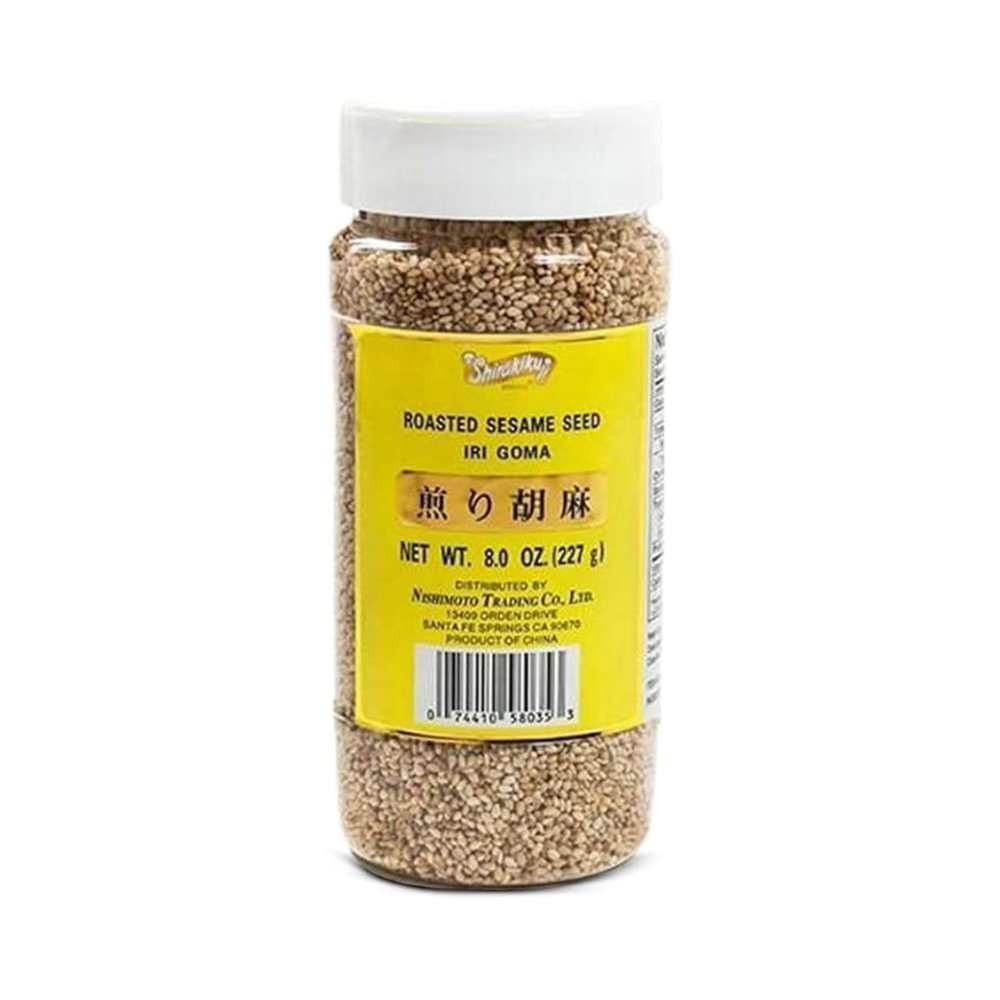 SHIRAKIKU WHITE ROASTED SESAME SEED 2LBS