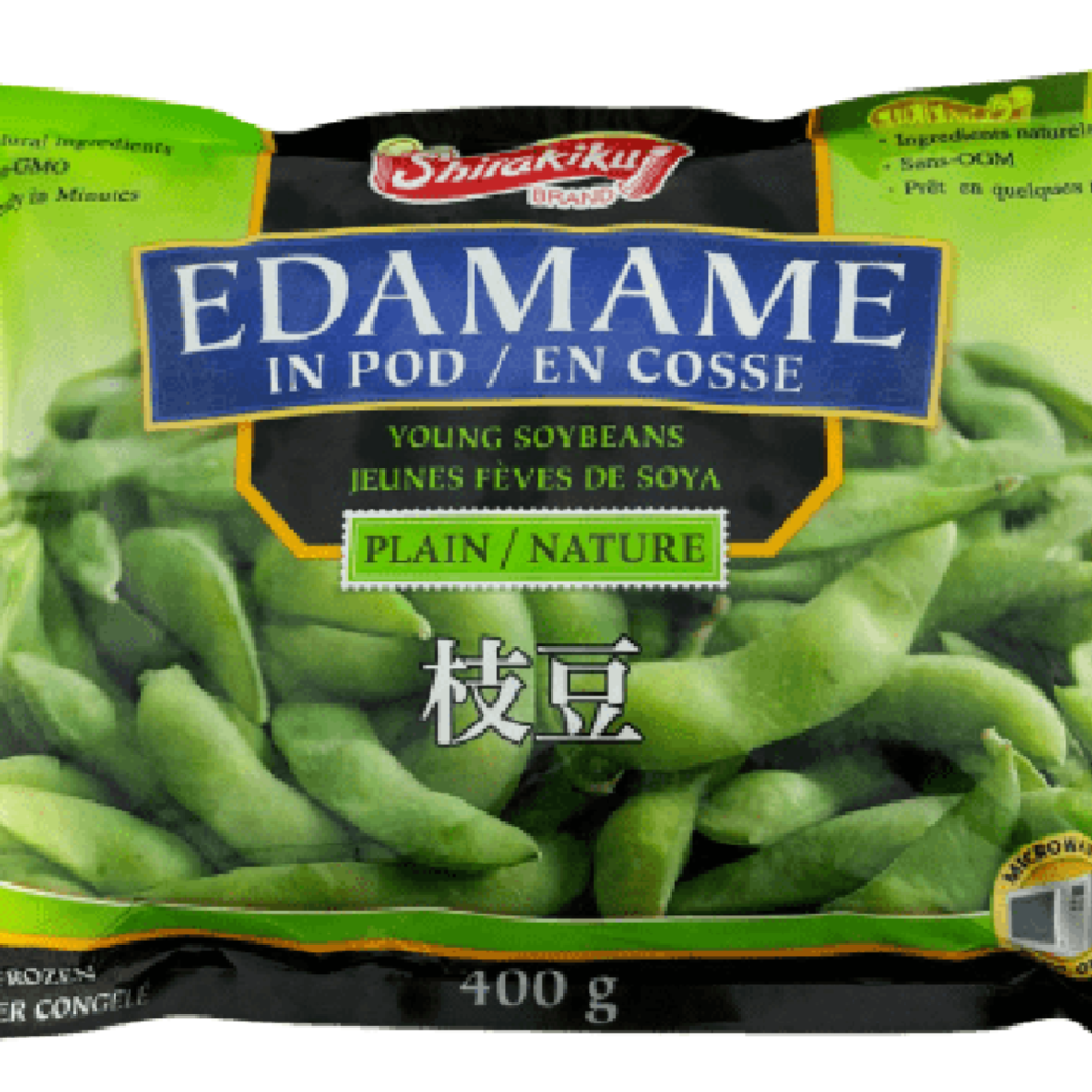 SHIRAKKU EDAMAME IN POD 400 GM