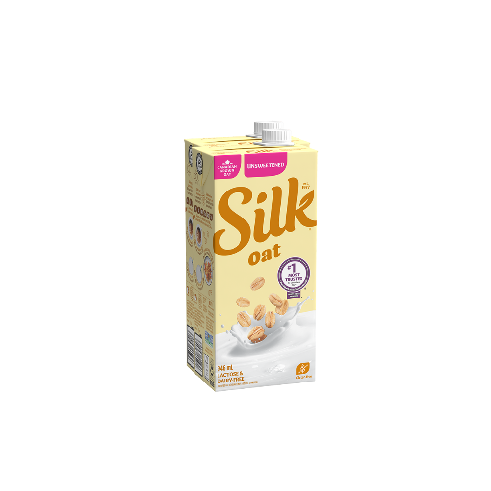 SILK OAT MILK UNSWEETENED 946ML