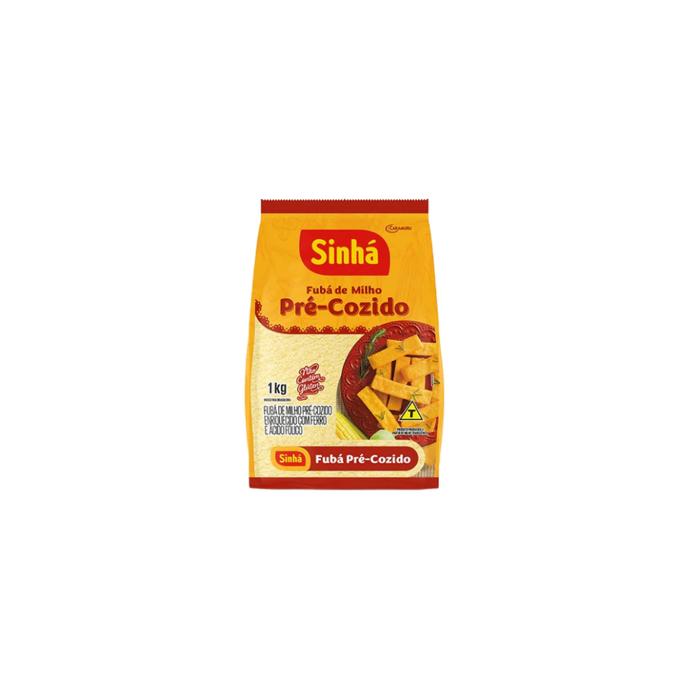 SINHA CORN MEAL FUBA PRE COOKED 1KG