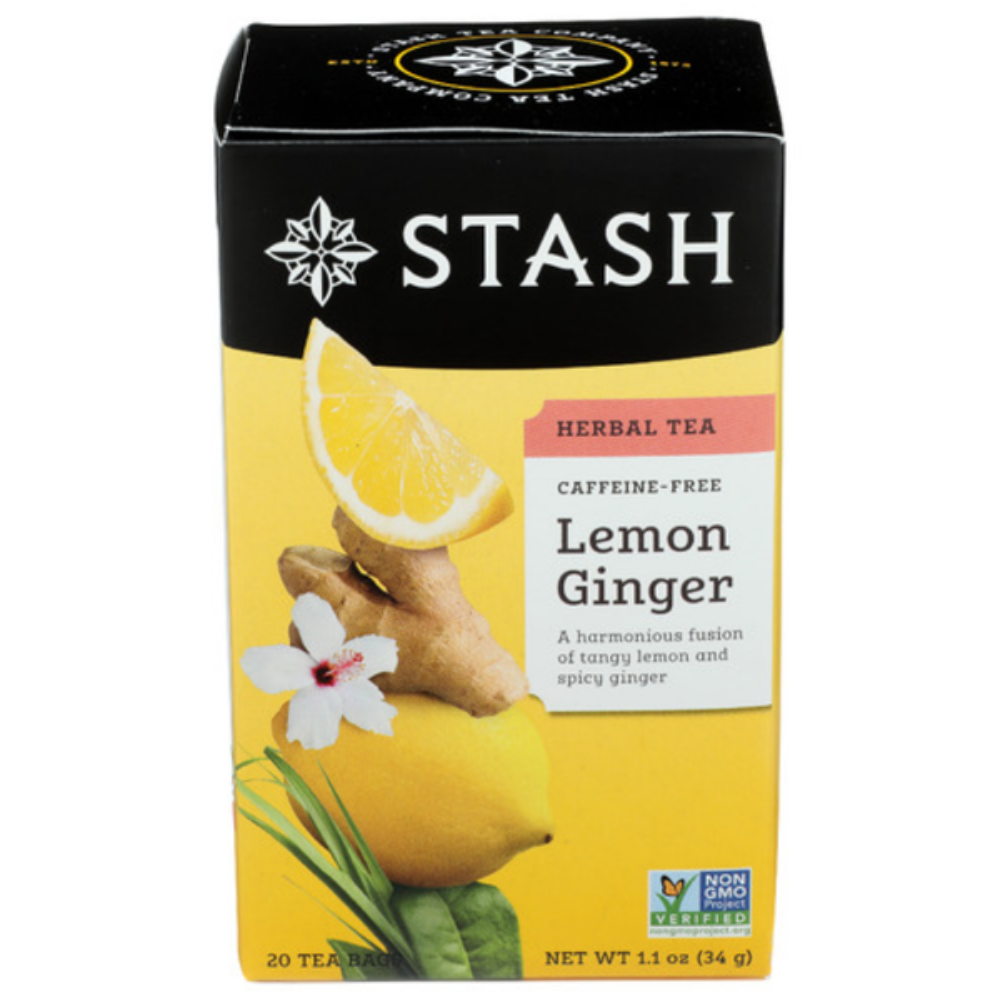STASH LEMON GINGER TEA 34 GM
