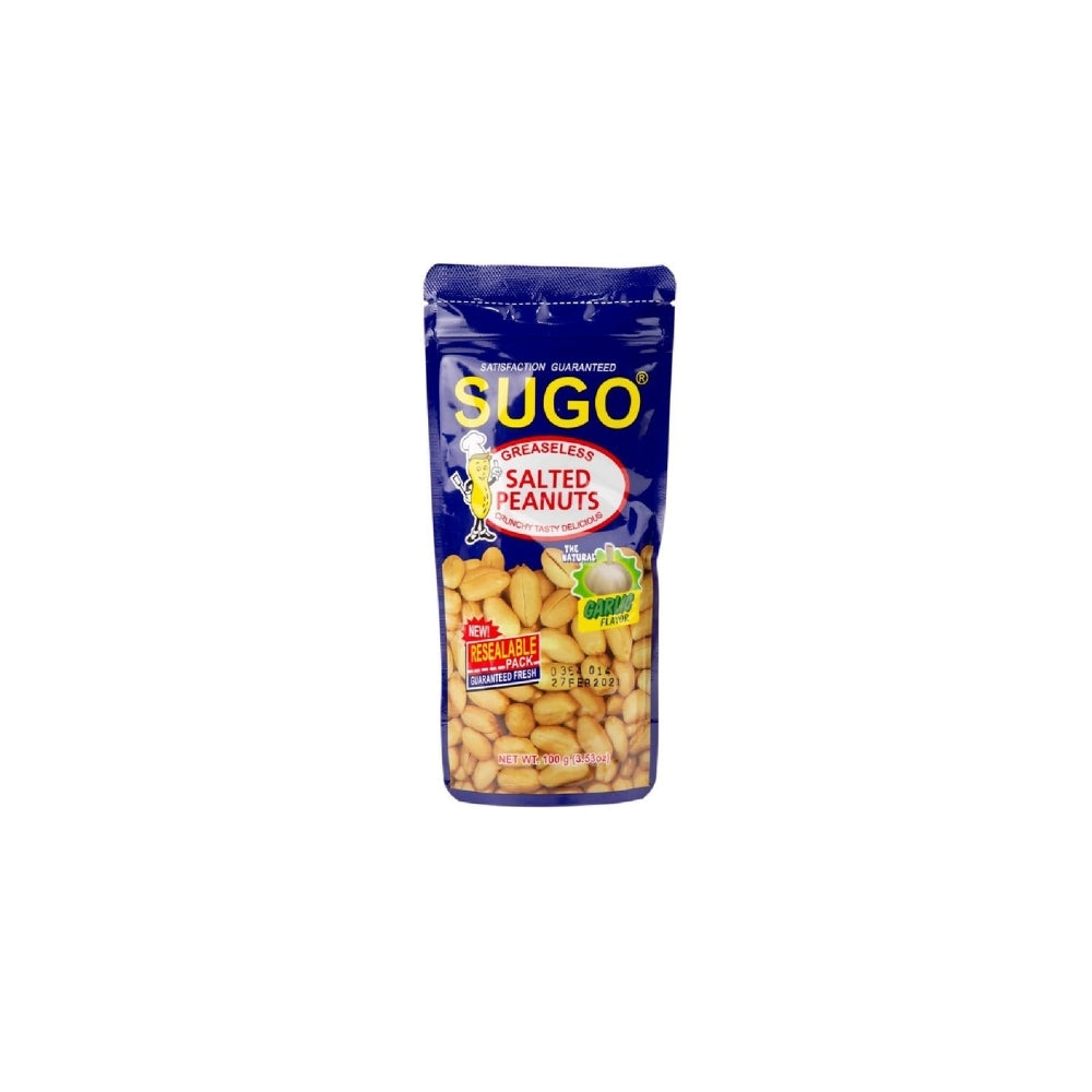 SUGO SALTED GARLIC PEANUT 100G