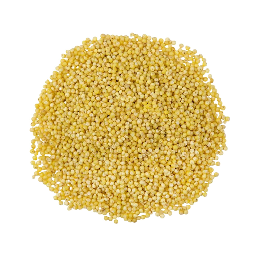 SUNCO ORGANIC MILLET HULLED RAW 22.68KB/50LBS