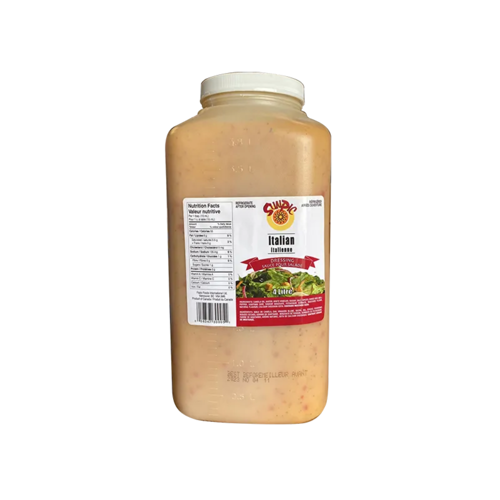 SUNPIC ITALIAN DRESSING 4 LTR