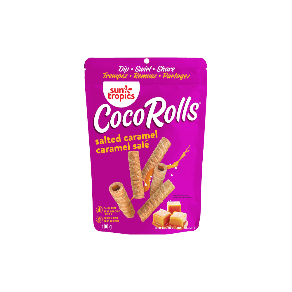 SUNTRP COCO ROLL SALTED CARAMEL 100 GM