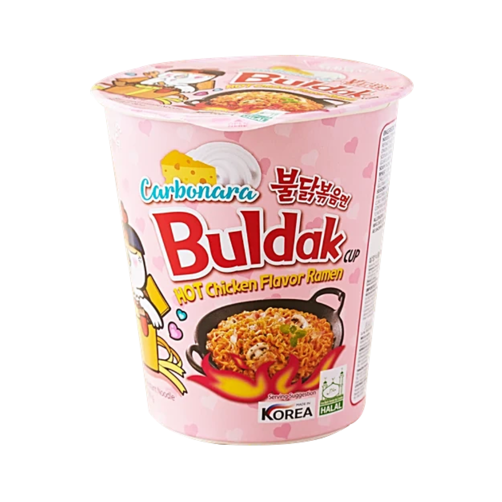 SY)BUKDAK RAMEN CUP-CARBONARA 80G
