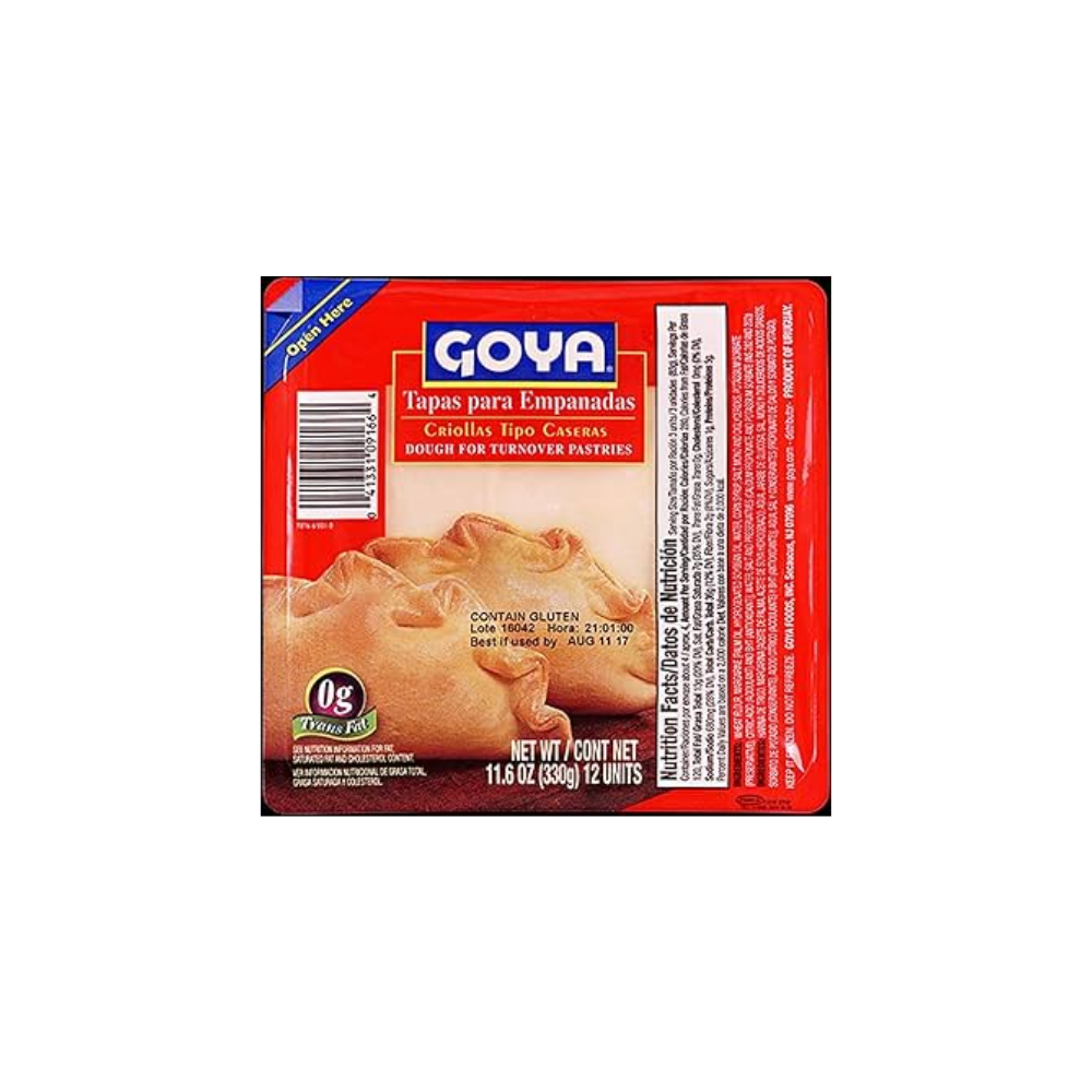 TAPA EMPANADA CRIOLLA DOUGH (FROZEN) 11OZ