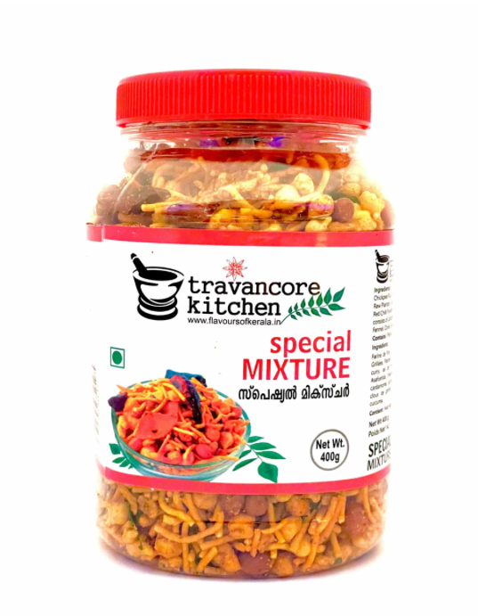 TRAVANCORE KITCHEN SPECIAL MIXTURE JAR 400 GM