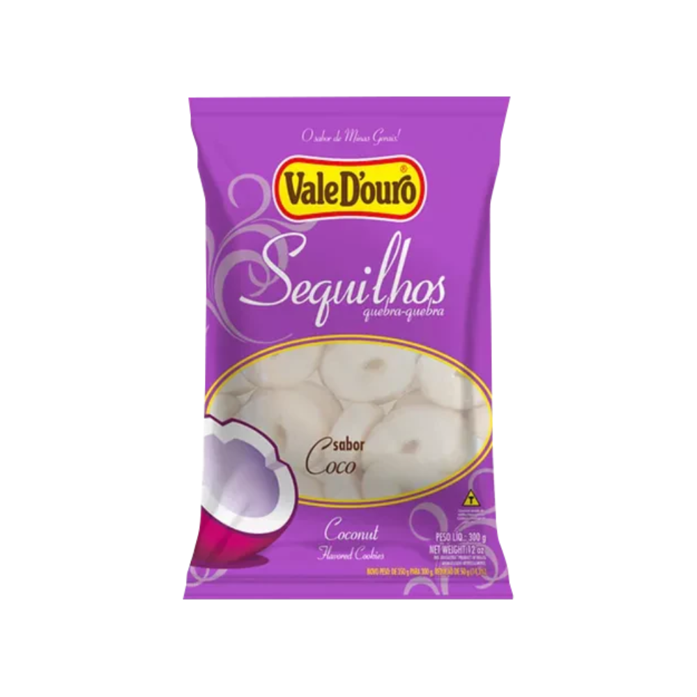 VALEDORO SEQUILHOS COCONUT COOKIES 300 GM