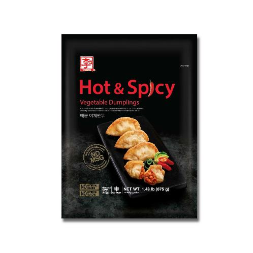 VEGETABLE KOREAN DUMPLINGS 675 GM (NO MSG) YISSINE)