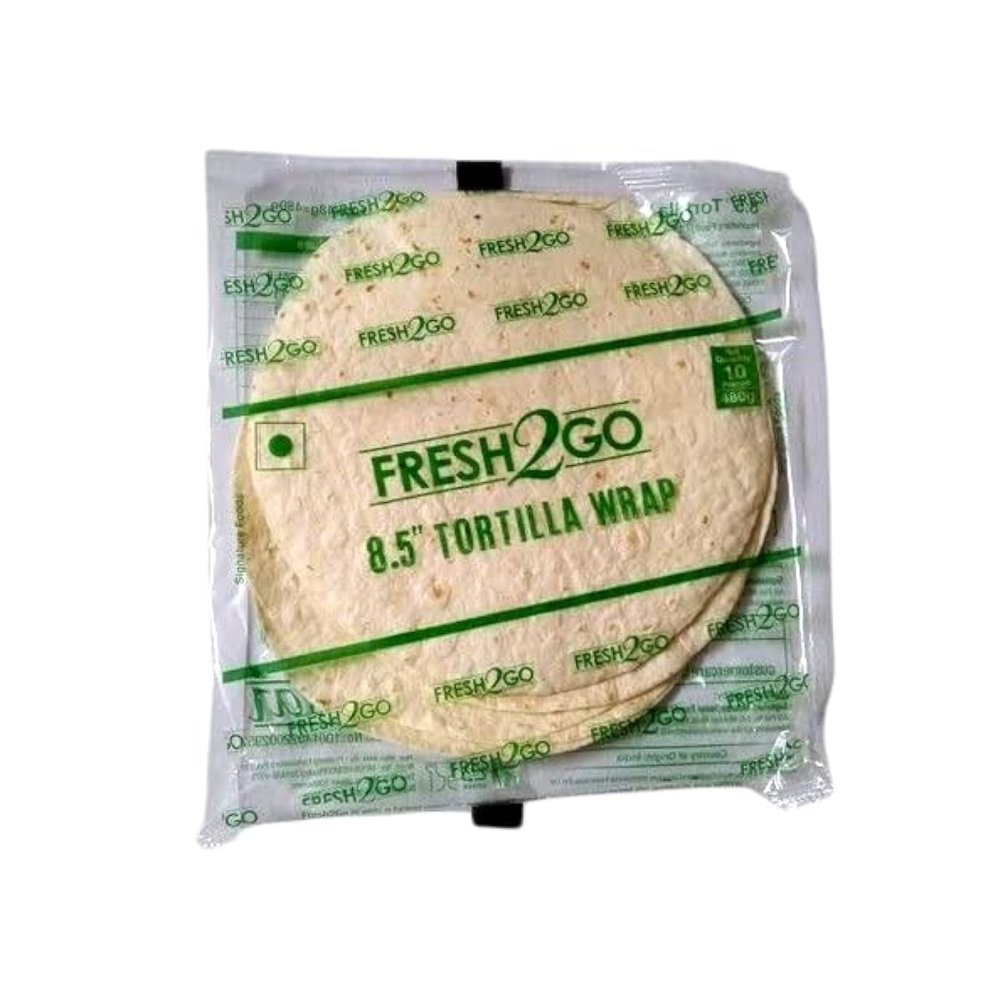 WHITE TORTILLA 13" 10 PIECE BAG