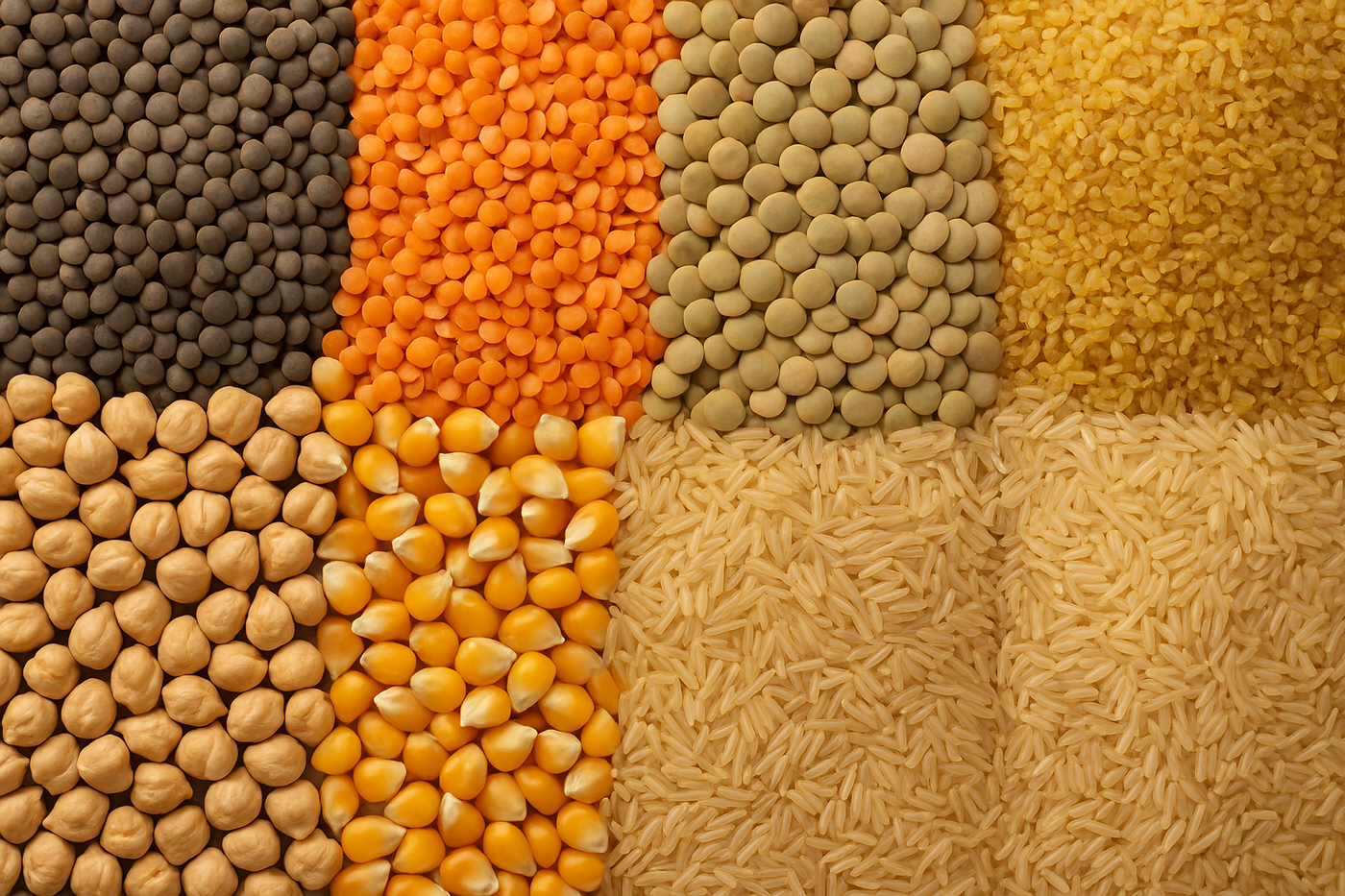 BULK LENTILS & GRAINS