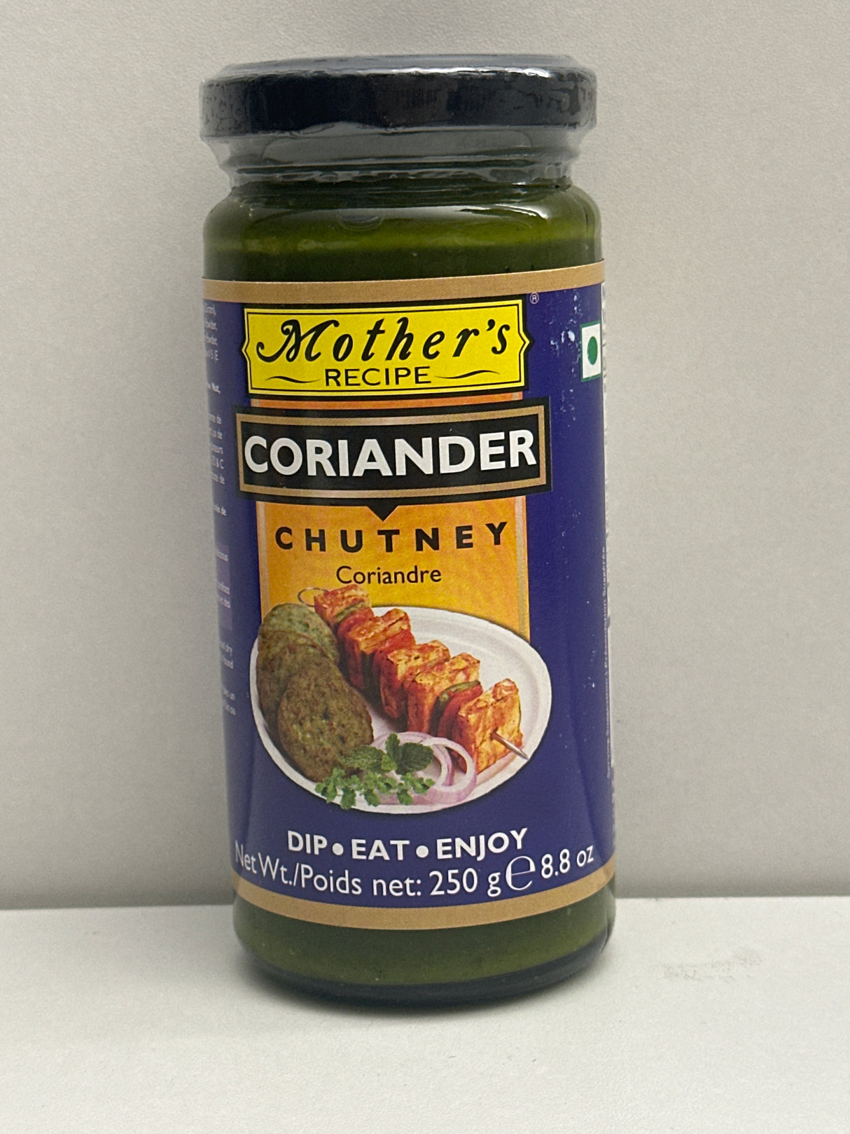 MOTHERS CORIANDER CHUTNEY 250 GM