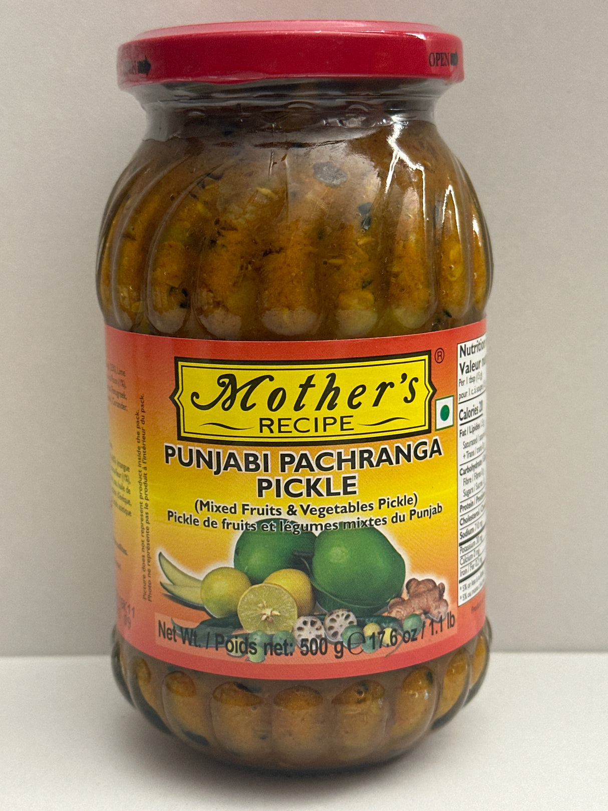 MOTHERS PUNJABI PACHRANGA PICKLE 500G