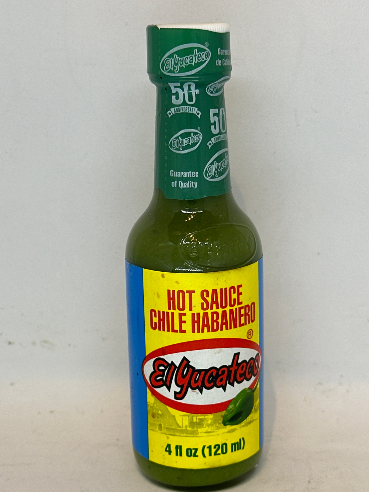 EL YUCATECO HABANERO GREEN SALSA 4OZ
