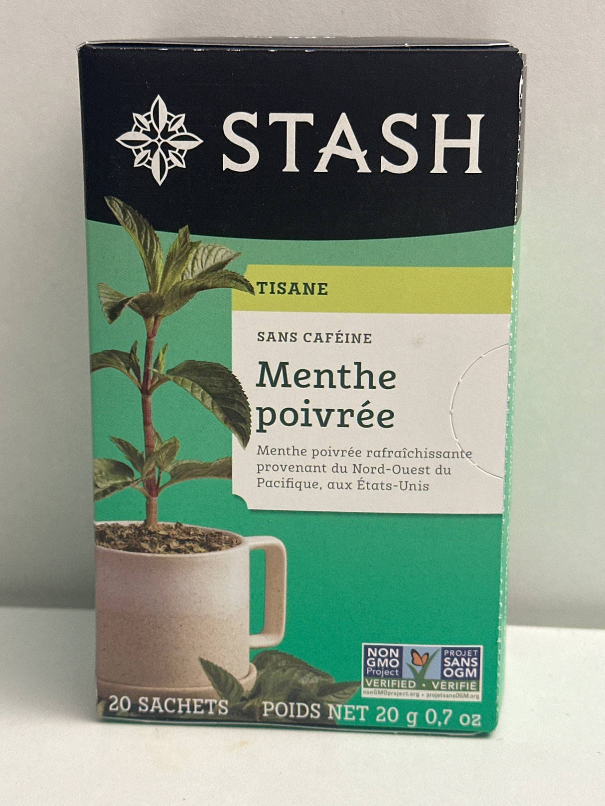 STASH PEPPERMINT TEA-20BAGS