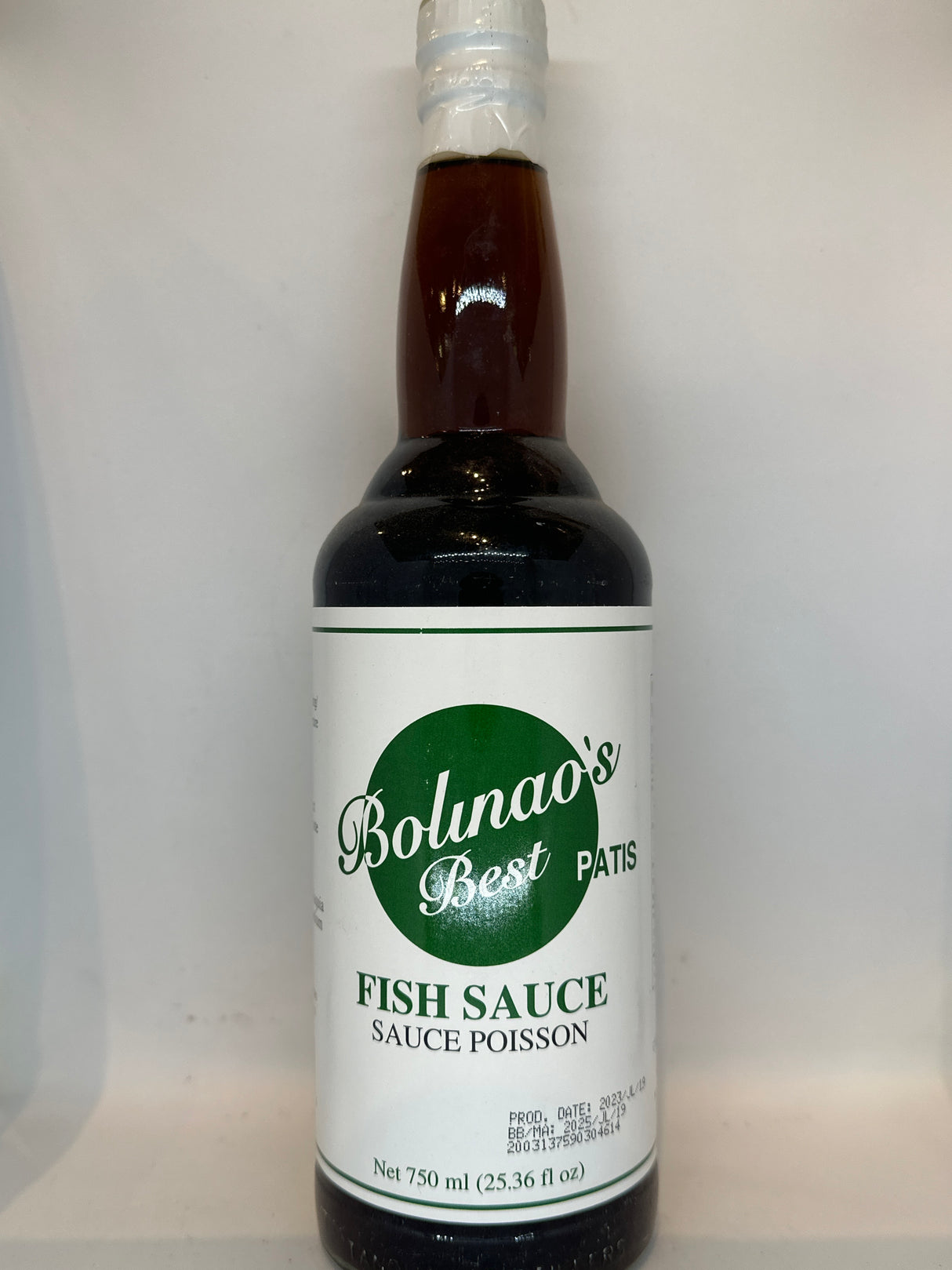 BOLINAO`S BEST FISH SAUCE 750 ML