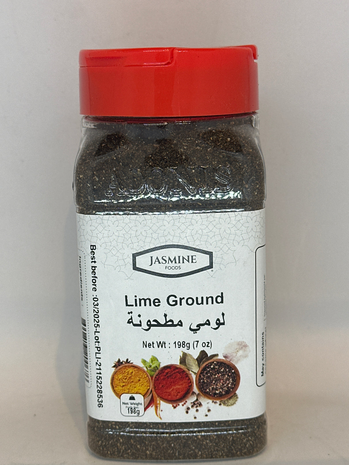 JASMINE LIME GROUND 198 GM